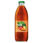 FUZETEA szénsavmentes őszibarack- és hibiszkuszízű üdítőital, cukorral és édesítőszerrel 250 ml